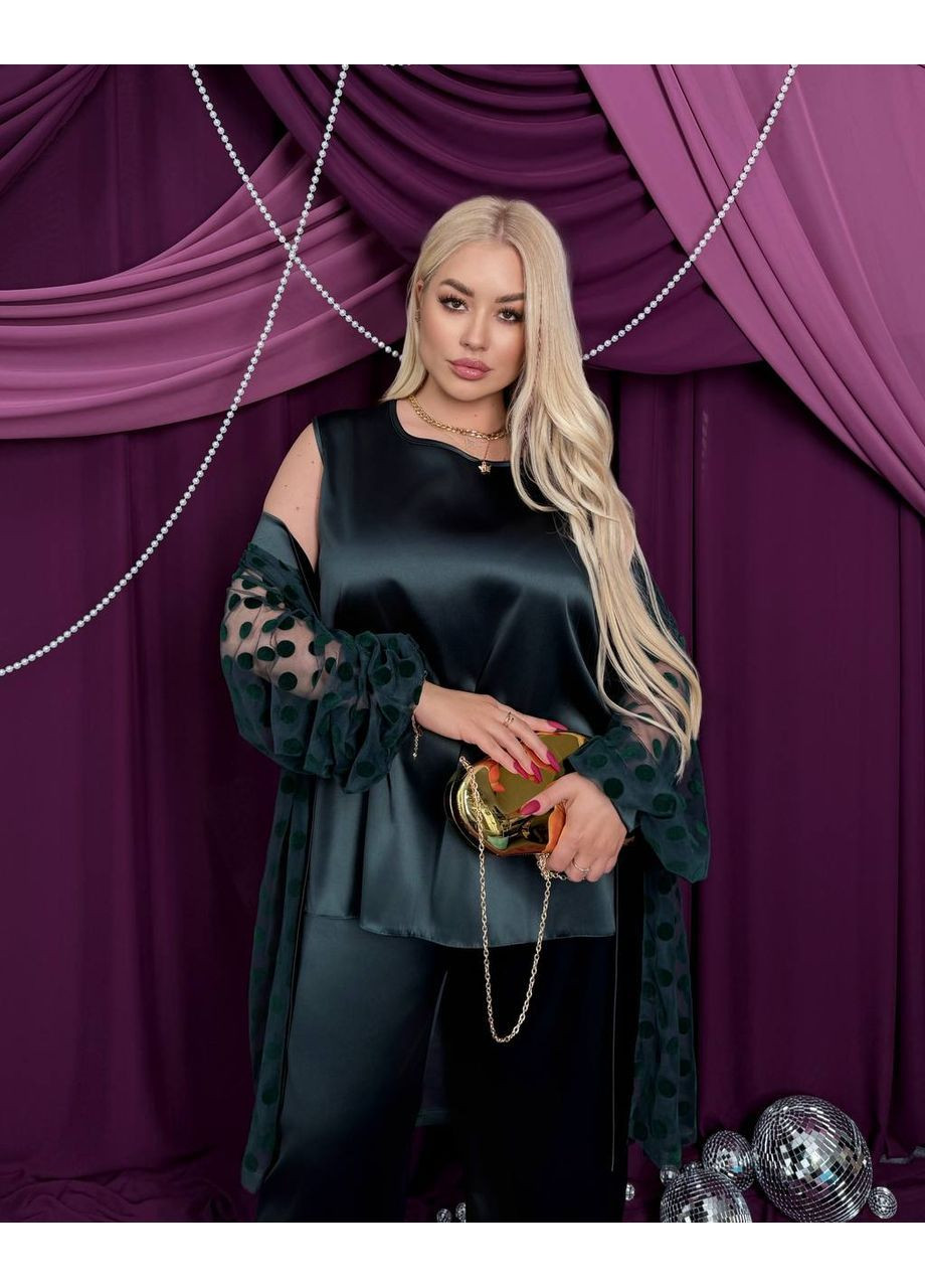 Женский атласный костюм FINO Mode (369407925)