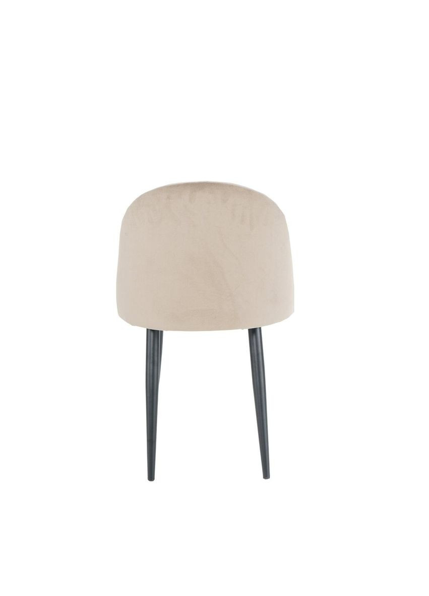 Стул LULU черный каркас/темный беж Intarsio (365461460)