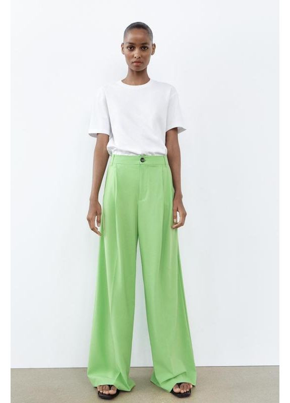 Штани зі складками Zara (360895221)