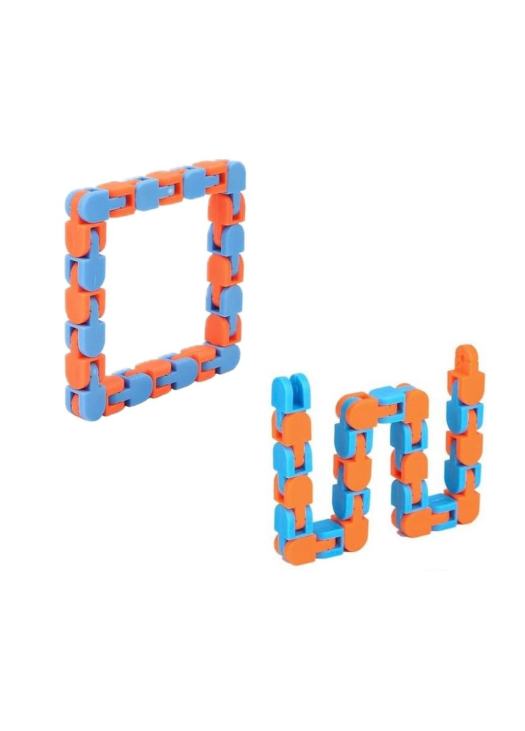 Іграшка фіджет "Сенсорний ланцюжок" (1 шт), Fidgets Wacky Tracks Сенсорна змійка No Brand (342374287)