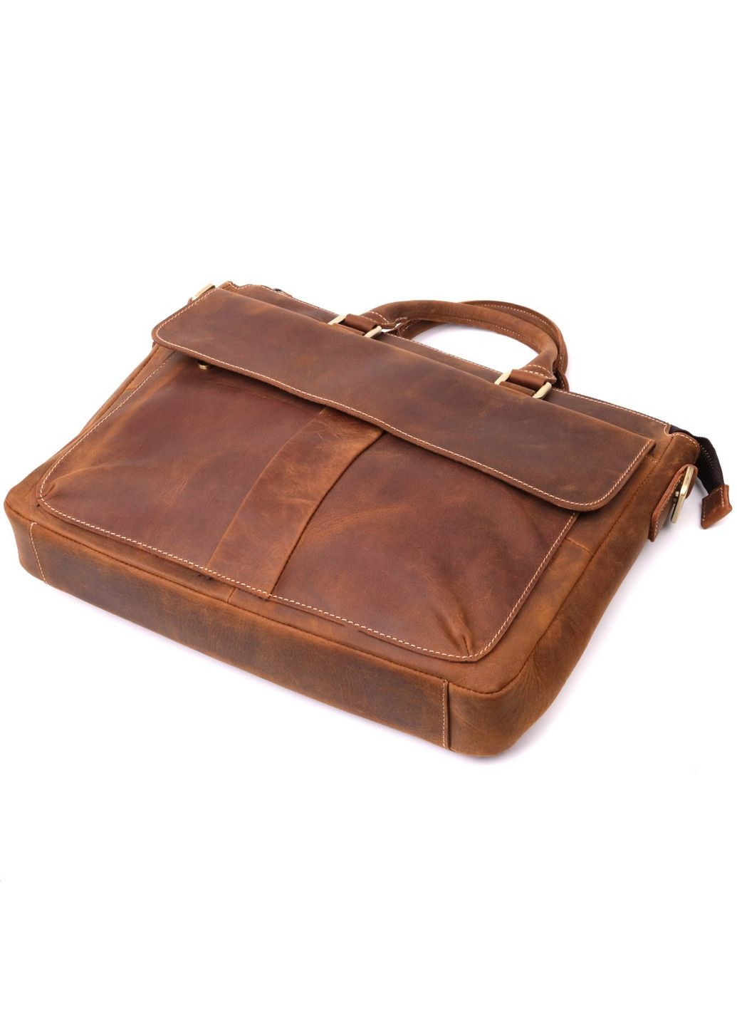 Чоловічий шкіряний портфель Vintage (288135547)