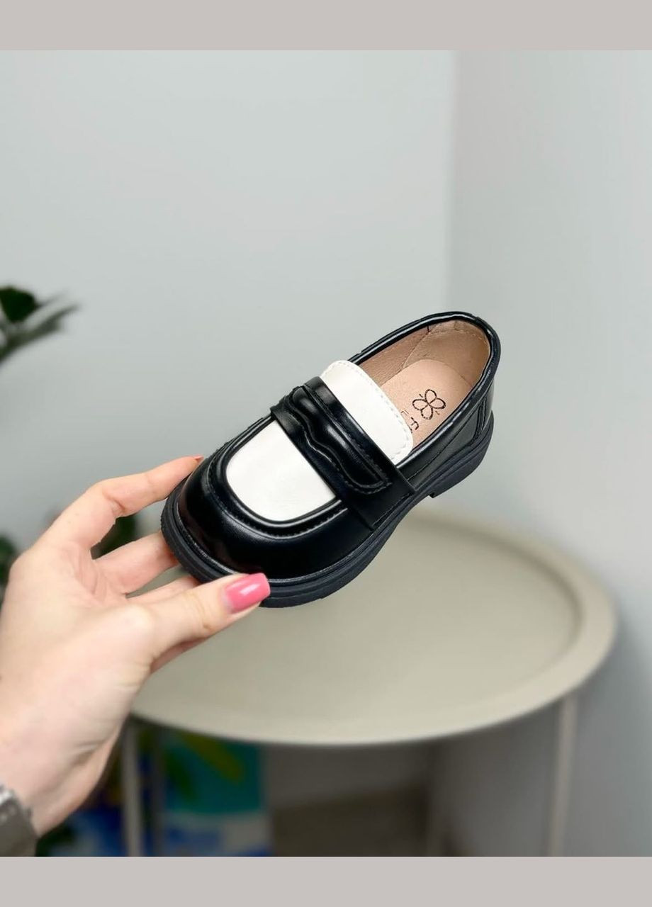 Туфлі дитячі класичні чорні 1268 No Brand (314923312)