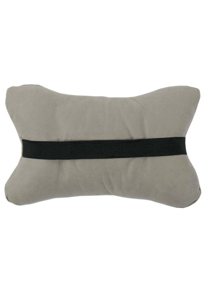 Подушка підголівник 9901 29х18х5 см сіра Standart (336148283)