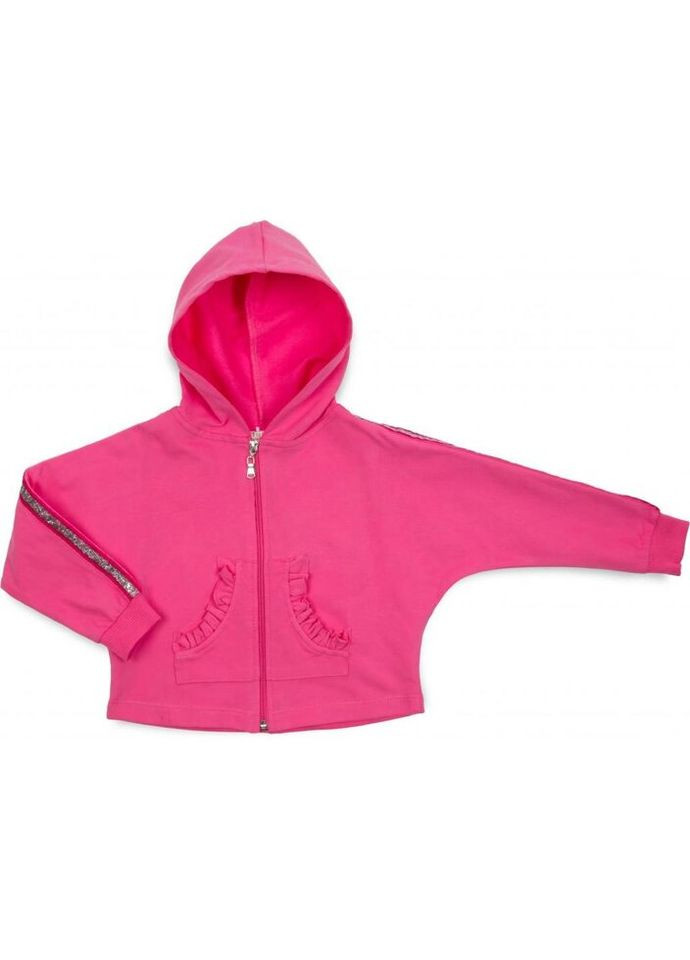 Кофта на блискавці з капюшоном (14690-86G-pink) Breeze (301146717)