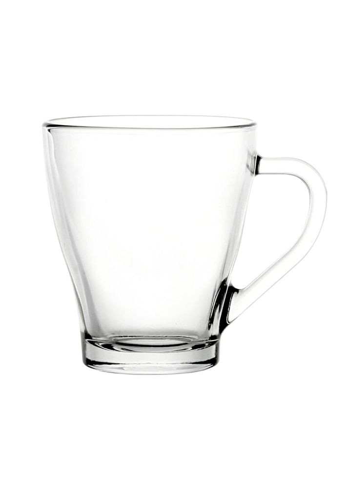 Чашка стеклянная прозрачная 360 мл 7160 No Brand (276533745)