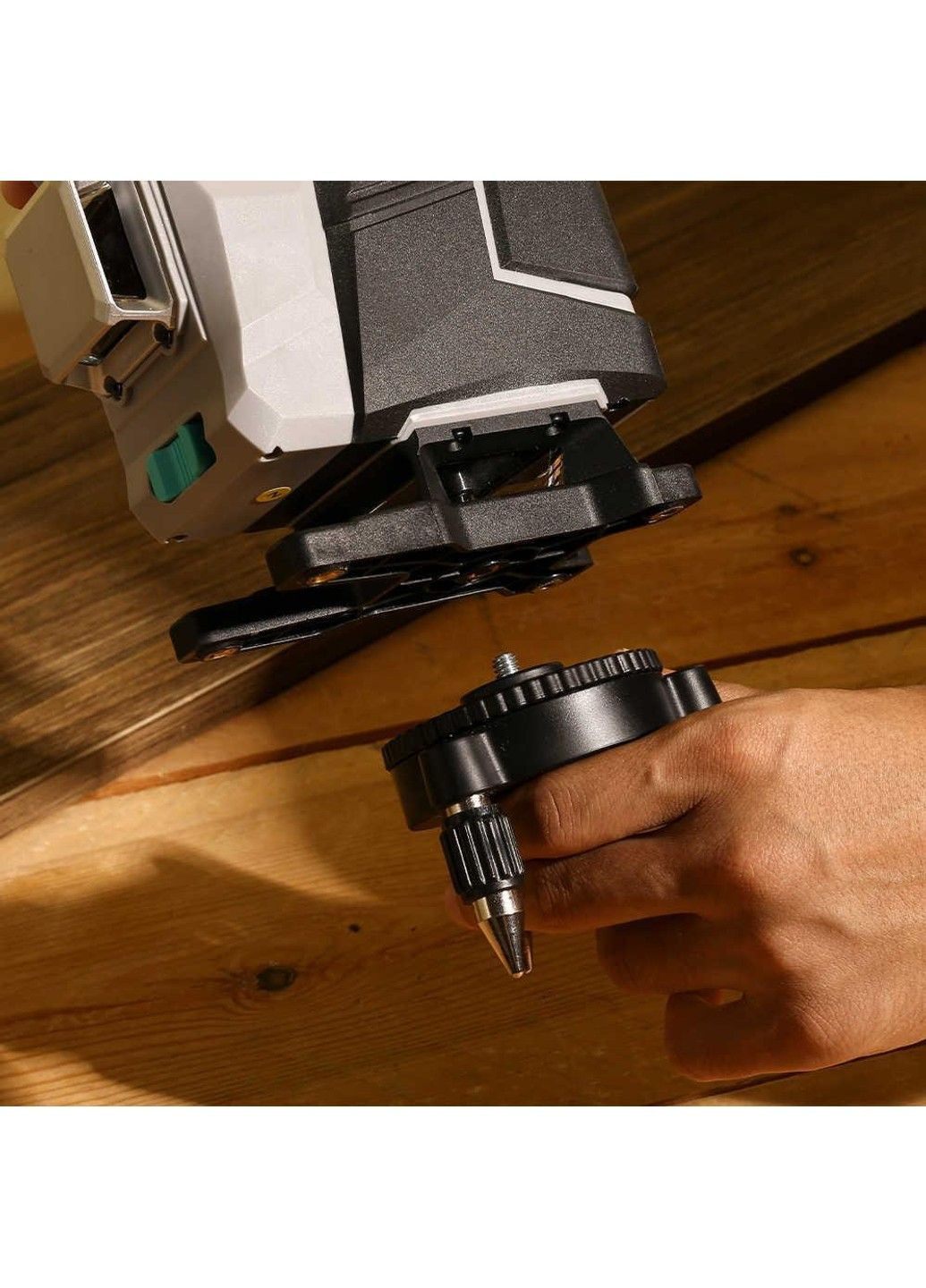 Лазерний рівень 3D (12 ліній) Відкалібрований Зелений промінь Нівелір Deko (331639297)