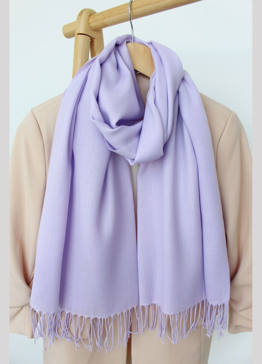 Шарф однотонний "Луїза" лавандовий 116050 Husta (322502492)