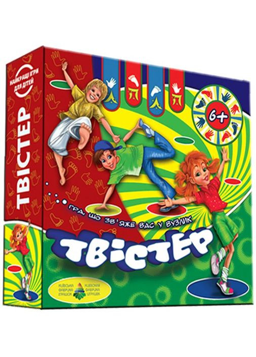 Гра "Твістер" Енергія плюс Київська фабрика іграшок (304421712)