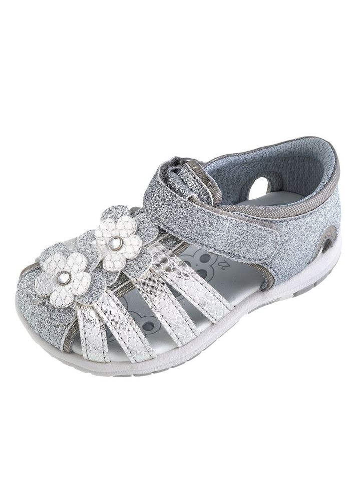 Серебряные сандалии Chicco
