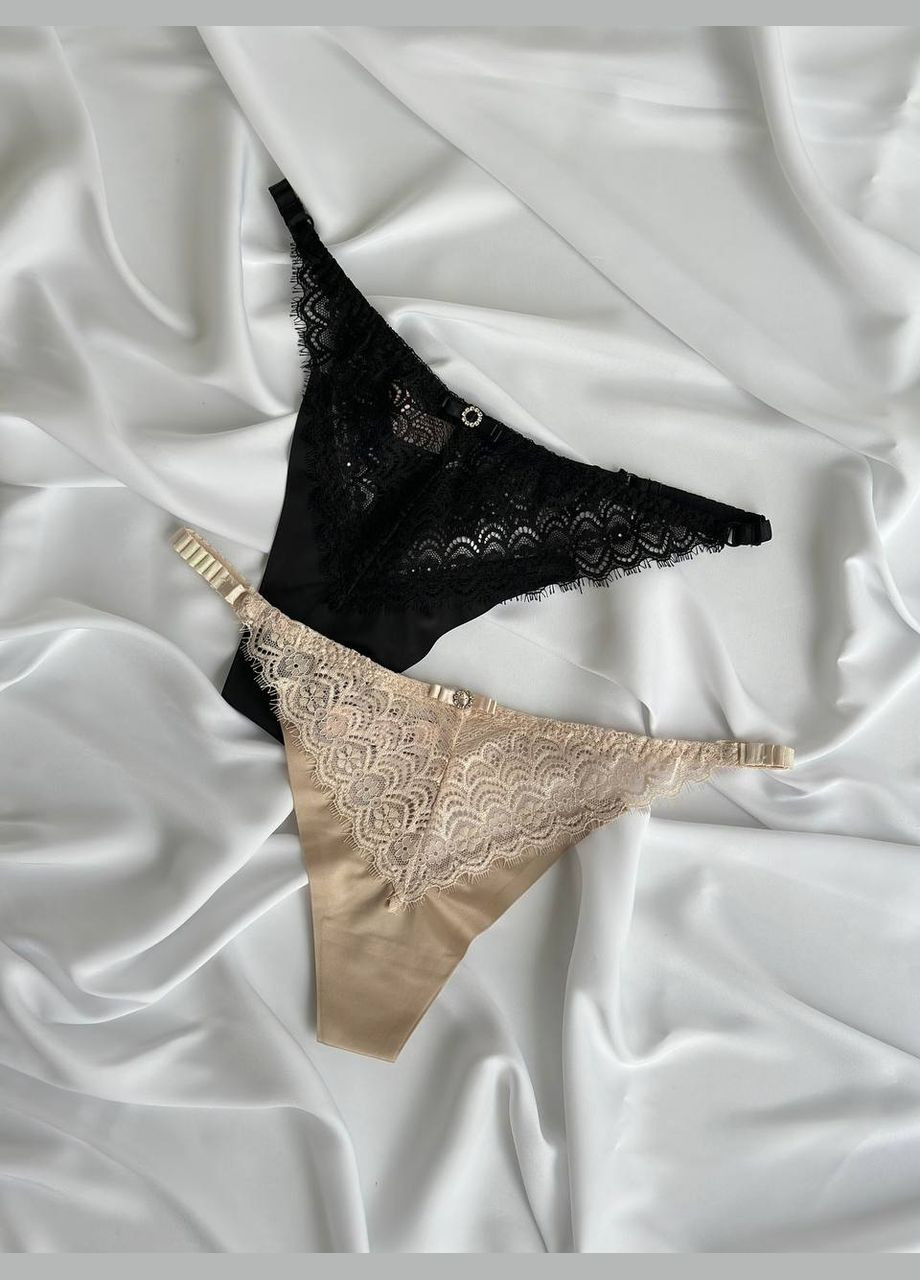 Невероятный сет из двух кружевных трусиков Vakko (346329996)