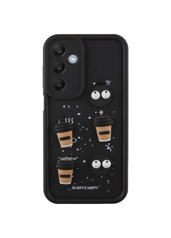 Чехол TPU Toys Case для Samsung Galaxy A05 Black/Always Happy No Brand (340063257)