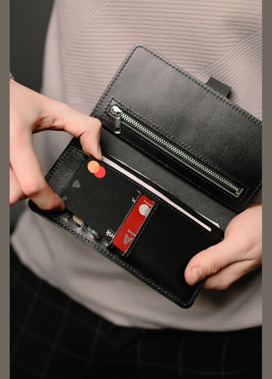 Гаманець- портмоне чоловіче із натуральної гладкої шкіри SKILL (299669621)