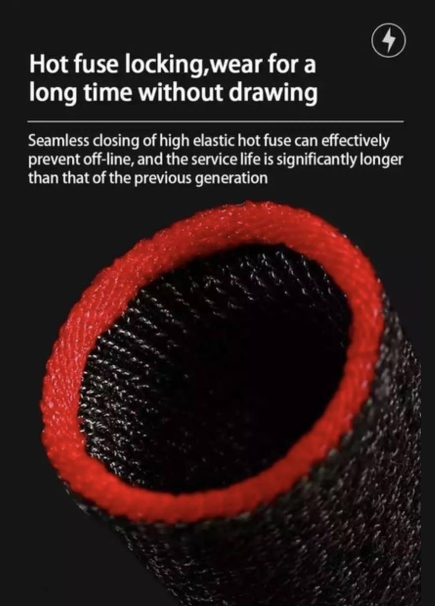 Кіберспортивні сенсорні напальчники (шкарпетки) для ігор на телефоні CoD 4 шт CHOICE (318453738)