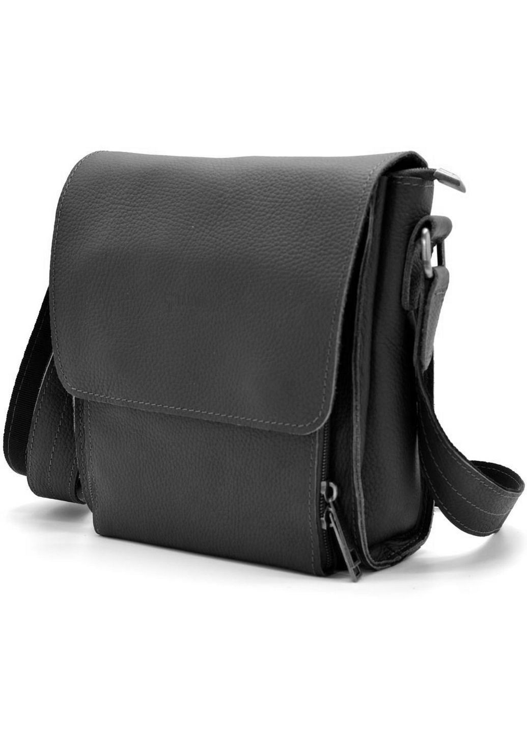 Чоловіча шкіряна сумка через плече 26х22х6 см TARWA (315870214)