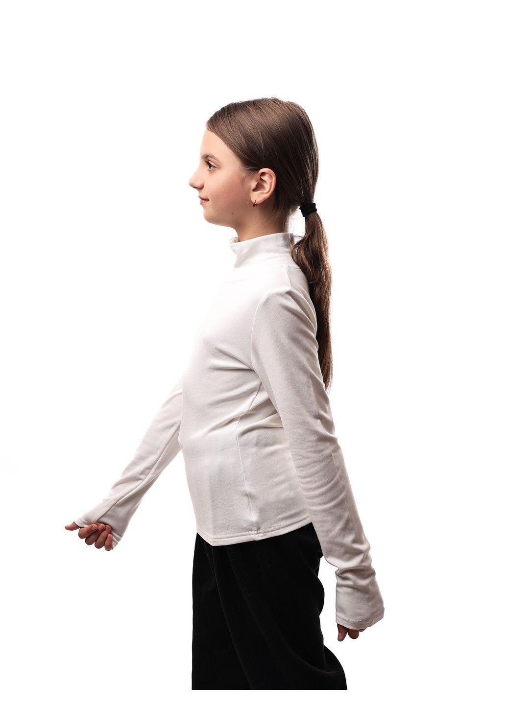 Трикотажний гольф для дівчинки підлітка Texture (363367730)