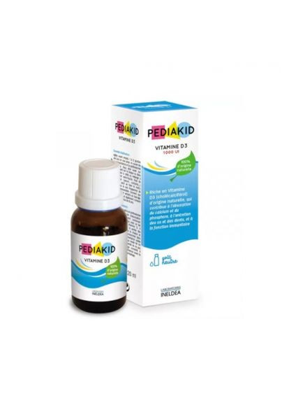 Вітамін D3, для дітей, (Vitamin D3),, 20 мл (PED02184) Pediakid (266038724)