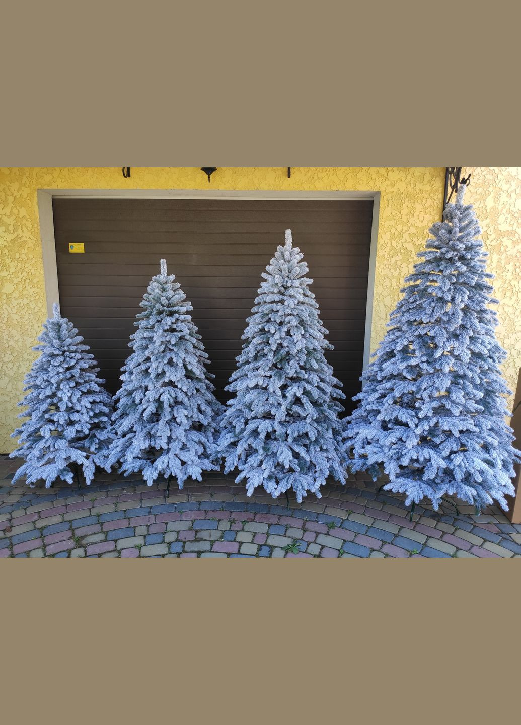 Елка "Элитная" заснеженная - 250 см No Brand (307827555)