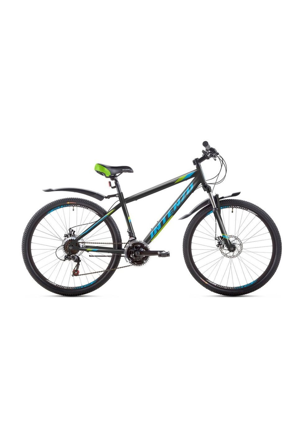Велосипед FORSAGE26 13 Черно-зеленый с синим shop (2000904048106) Spelli (365671164)