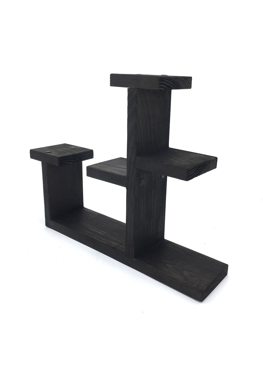 Подставка для цветов из дерева Оспиталет венге (ЦВП-001512) No Brand (328226758)