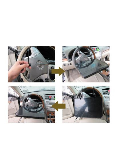 Столикподставка на руль для ноутбука HDD312 Черный No Brand (367959250)