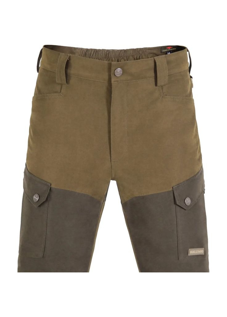 Коричневые демисезонные брюки Hallyard