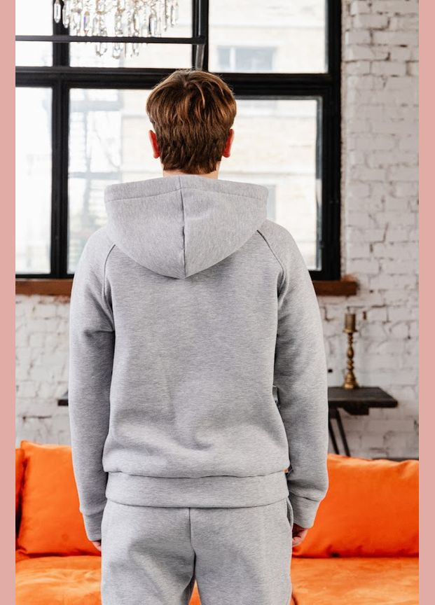 Теплый костюм мужской (худы и брюки) однотонный HC (h001-8361-025) Носи своє (368474789)