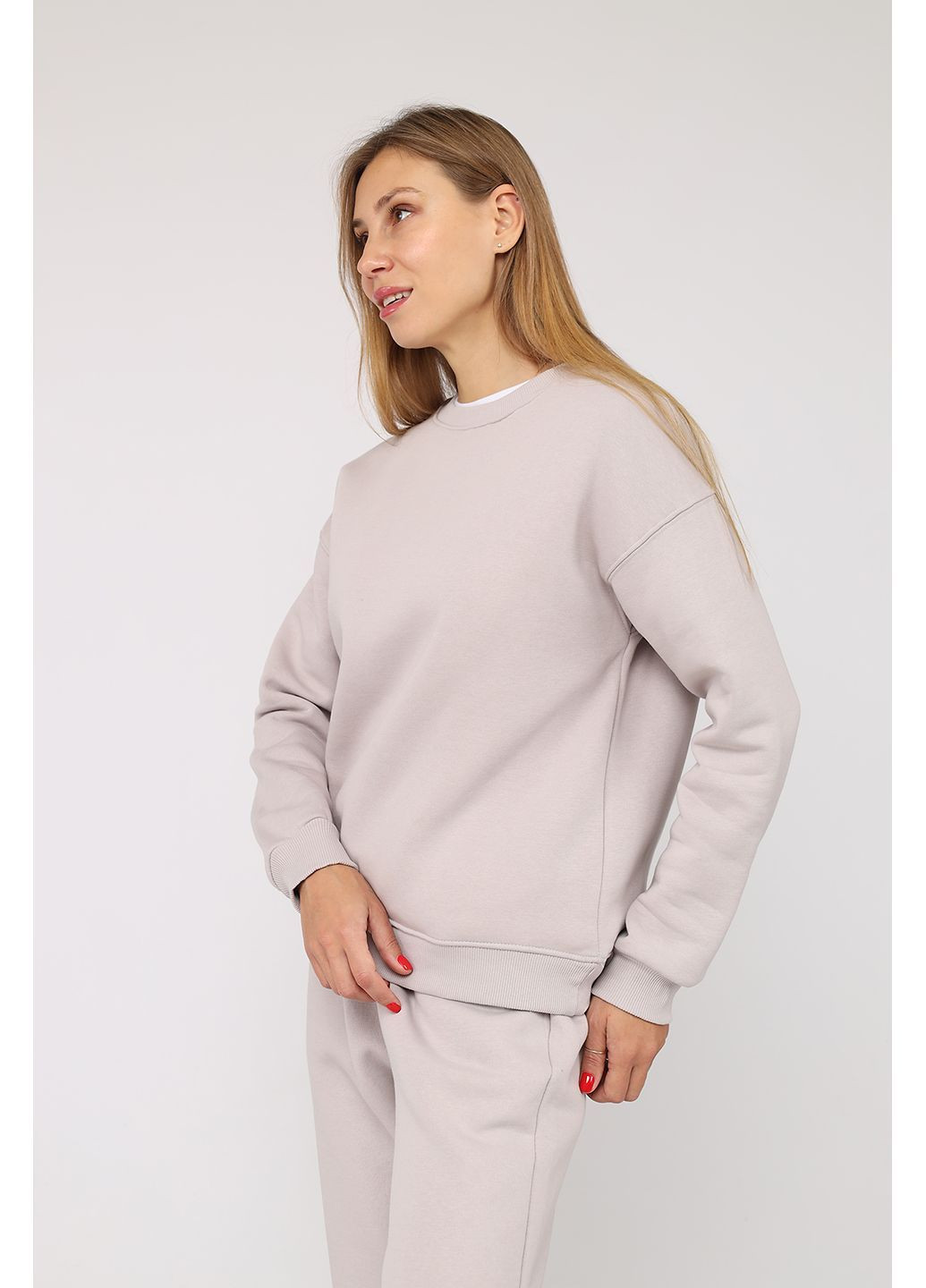 Бежевый свитшот женский цвет бежевый cb-00283113 Yuki (364261626)