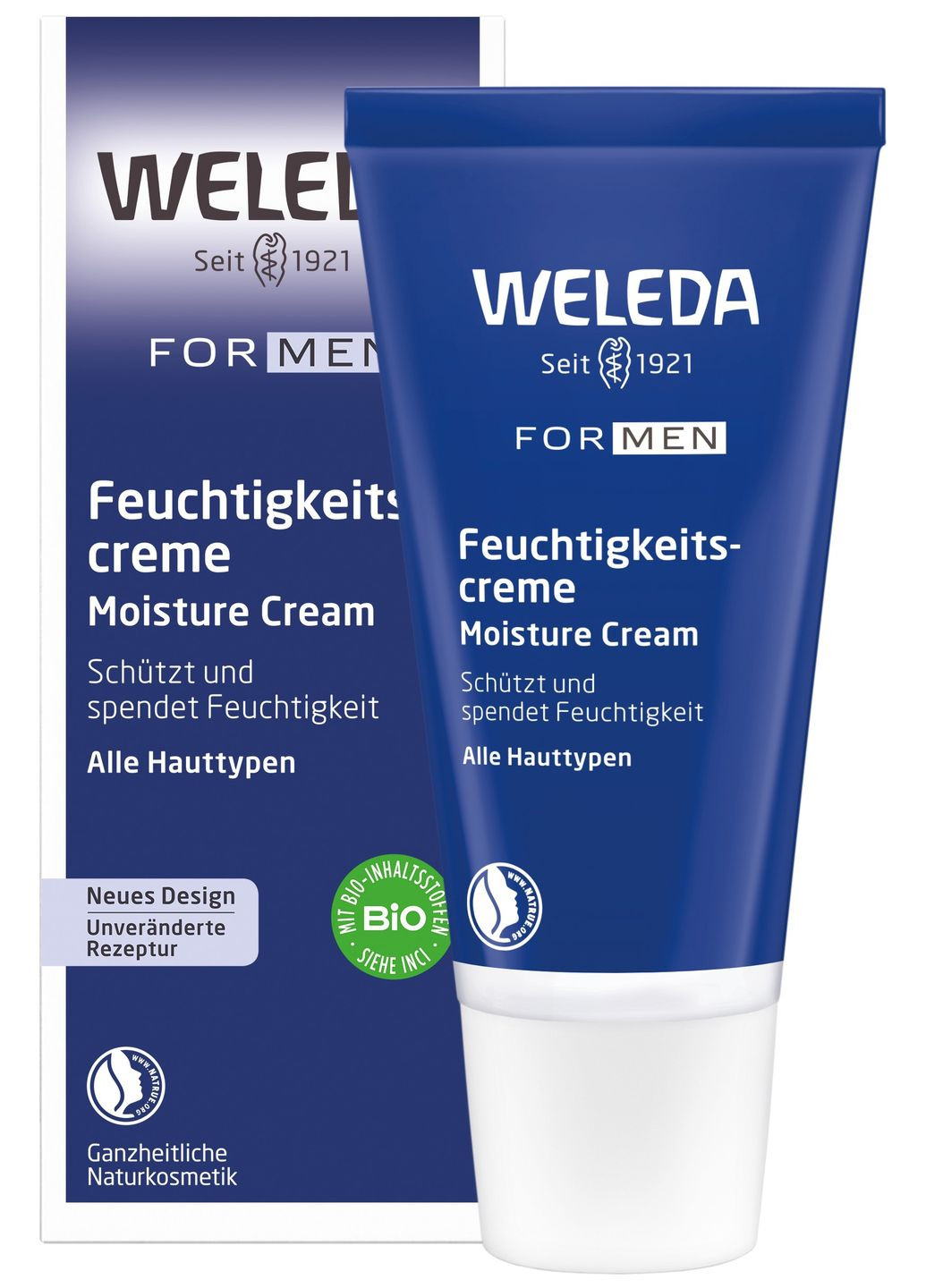 Увлажняющий крем для лица, для мужчин, 30 мл Weleda (328397956)