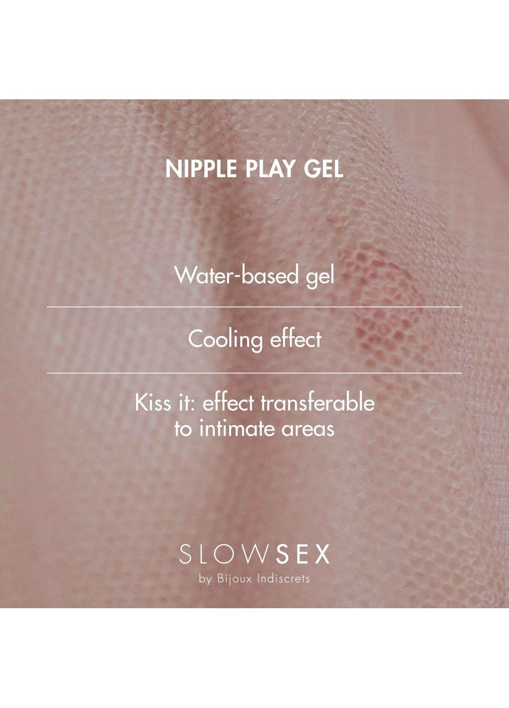 Стимулювальний бальзам для сосків Slow Sex Nipple play gel Bijoux Indiscrets (292555688)