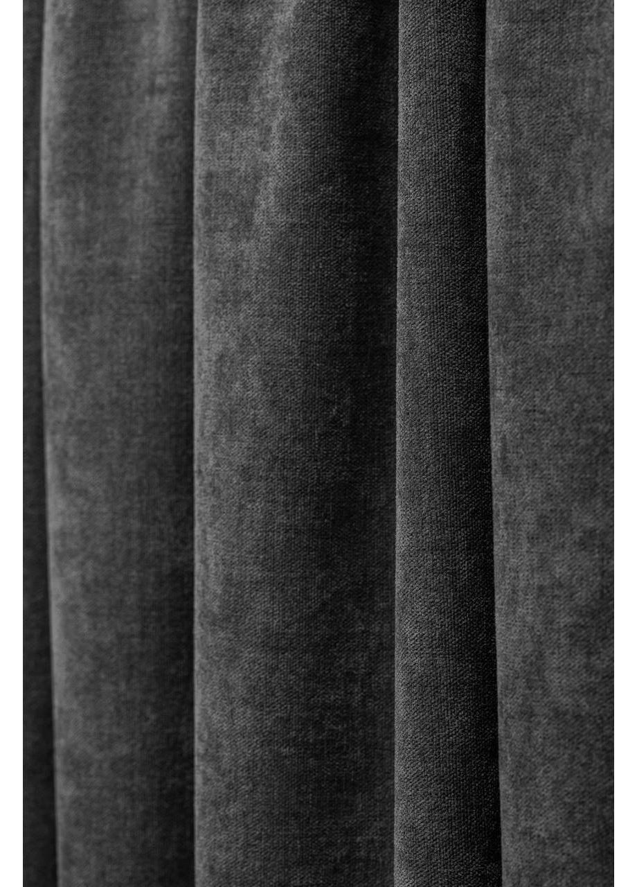 Штори з матового шенілу 2шт. 2,5м х від 2,5м до 3м HYGG (370367323)