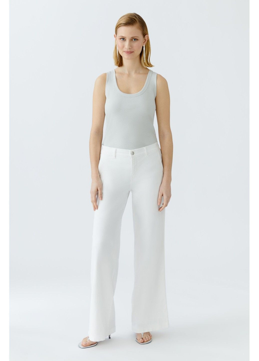 Женская майка Серый Oui - (342097880)