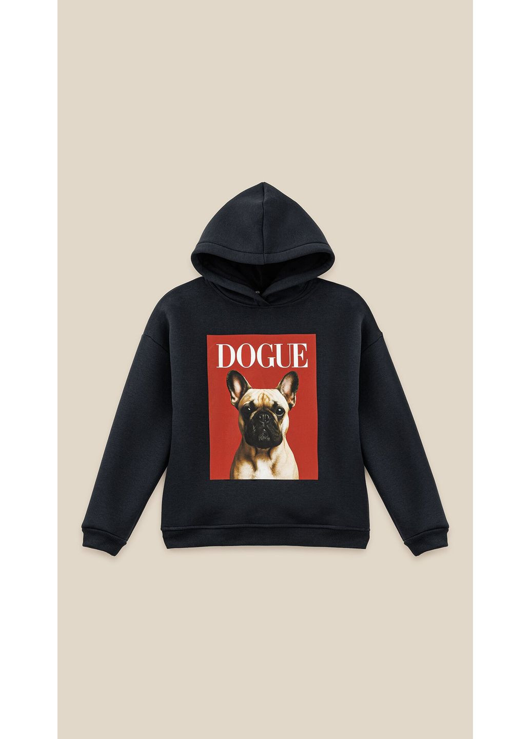 Худи с принтом для девочки P-GB02338 152 см Графитовый shop (2000999361111) LAWA (368768352)