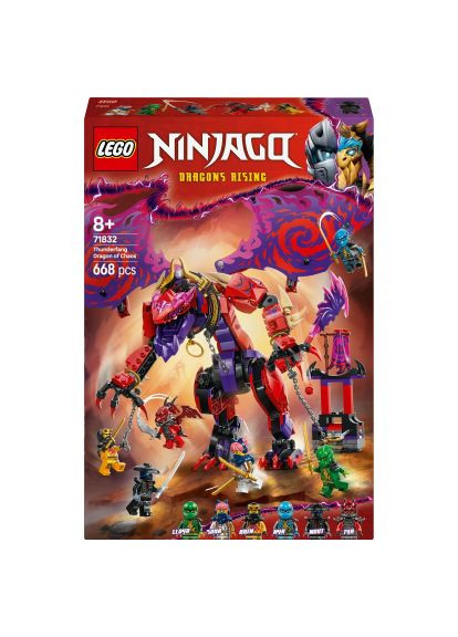 Конструктор Ninjago Громовержец Дракон Хаоса (71832) Lego Ninjago Громовержець Дракон Хаосу (368560681)