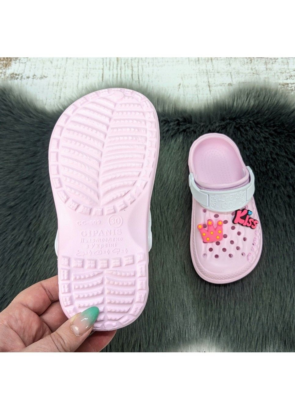 Кроксы детские для девочки Gipanis (347641776)