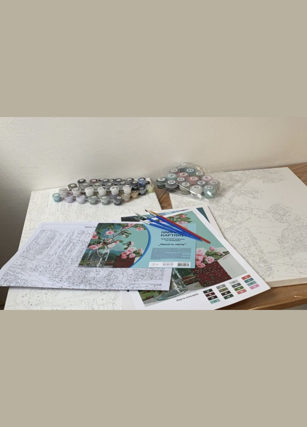 Картина за номерами пейзаж українські поля Запашна пшениця Картини у цифрах Літо Українські мотиви 40х50 Набір GX44804 Rainbow Art (308989212)