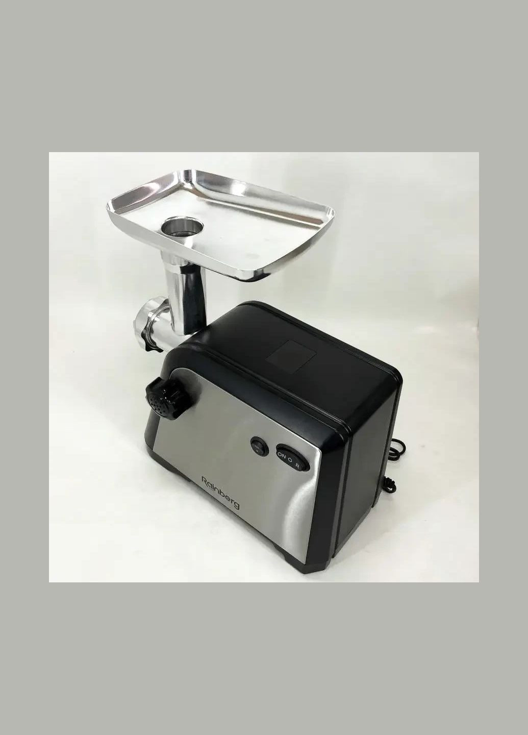 Електрична м'ясорубка для м'яса з насадками для соку RB-672 звичайна побутова електром'ясорубка Rainberg (297332247)