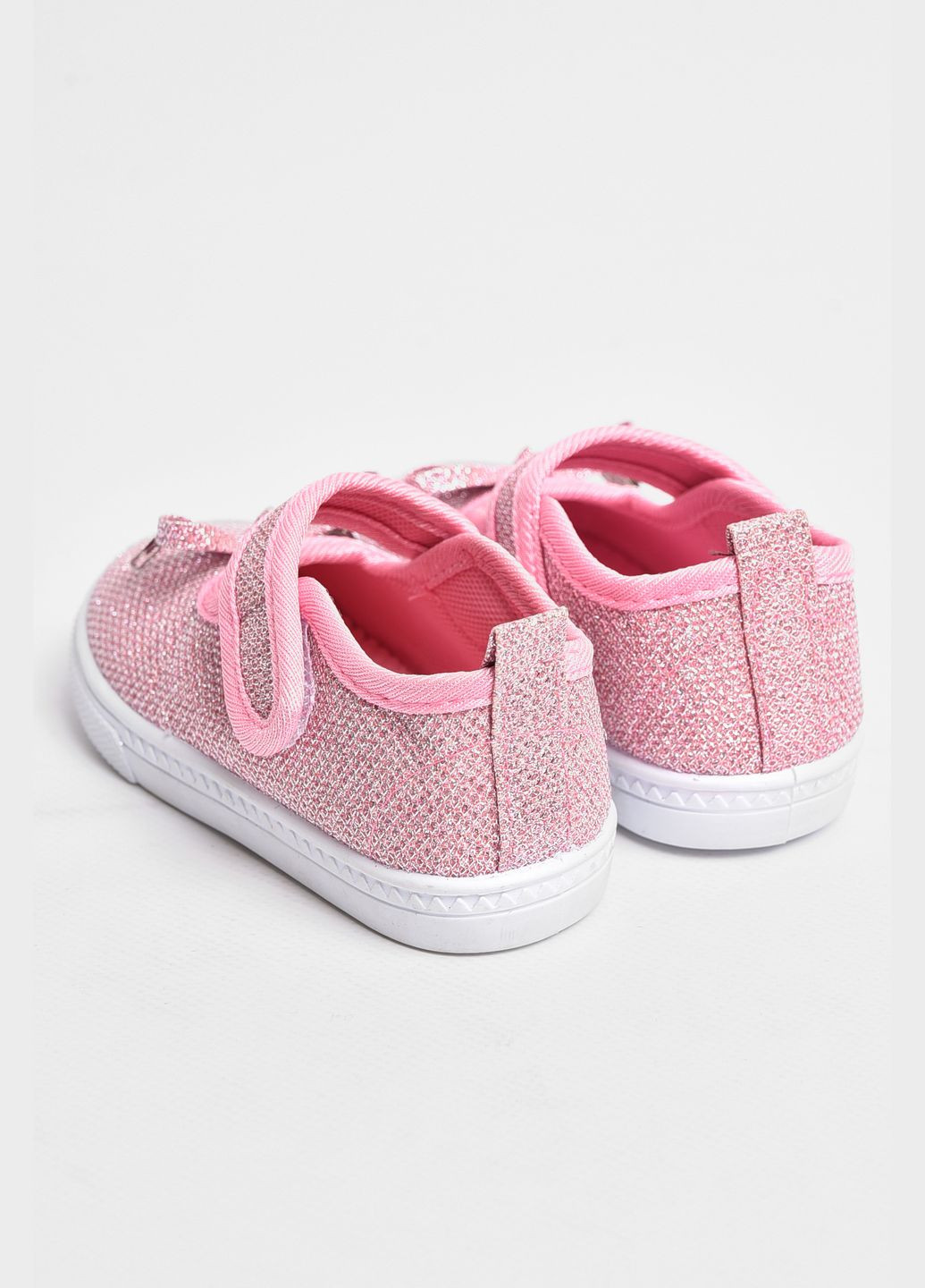 Мокасины детские для девочки розового цвета Let's Shop (291162756)