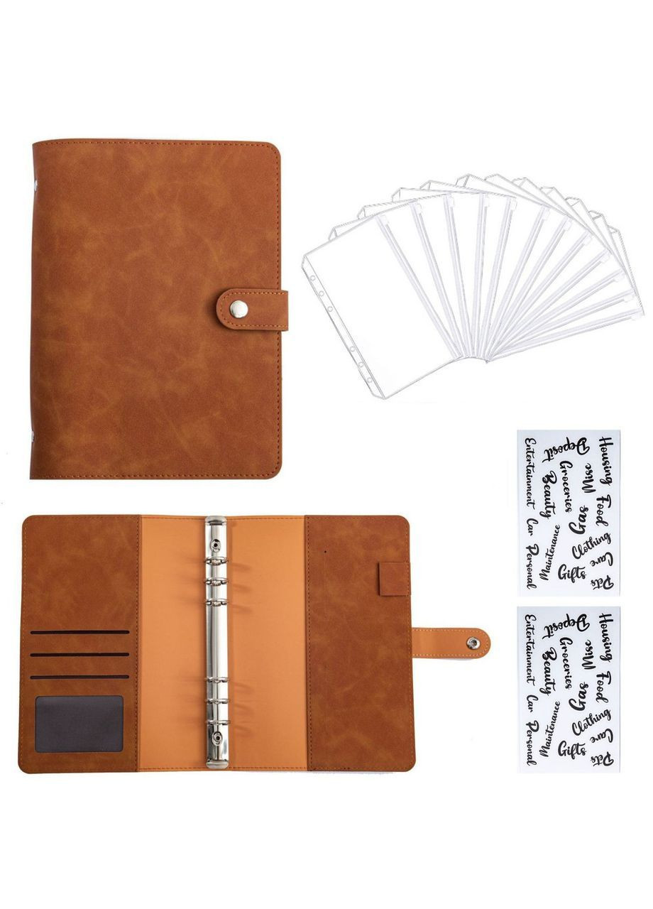 Блокнот органайзер для купюр FinPlan рожевий No Brand (367625134)