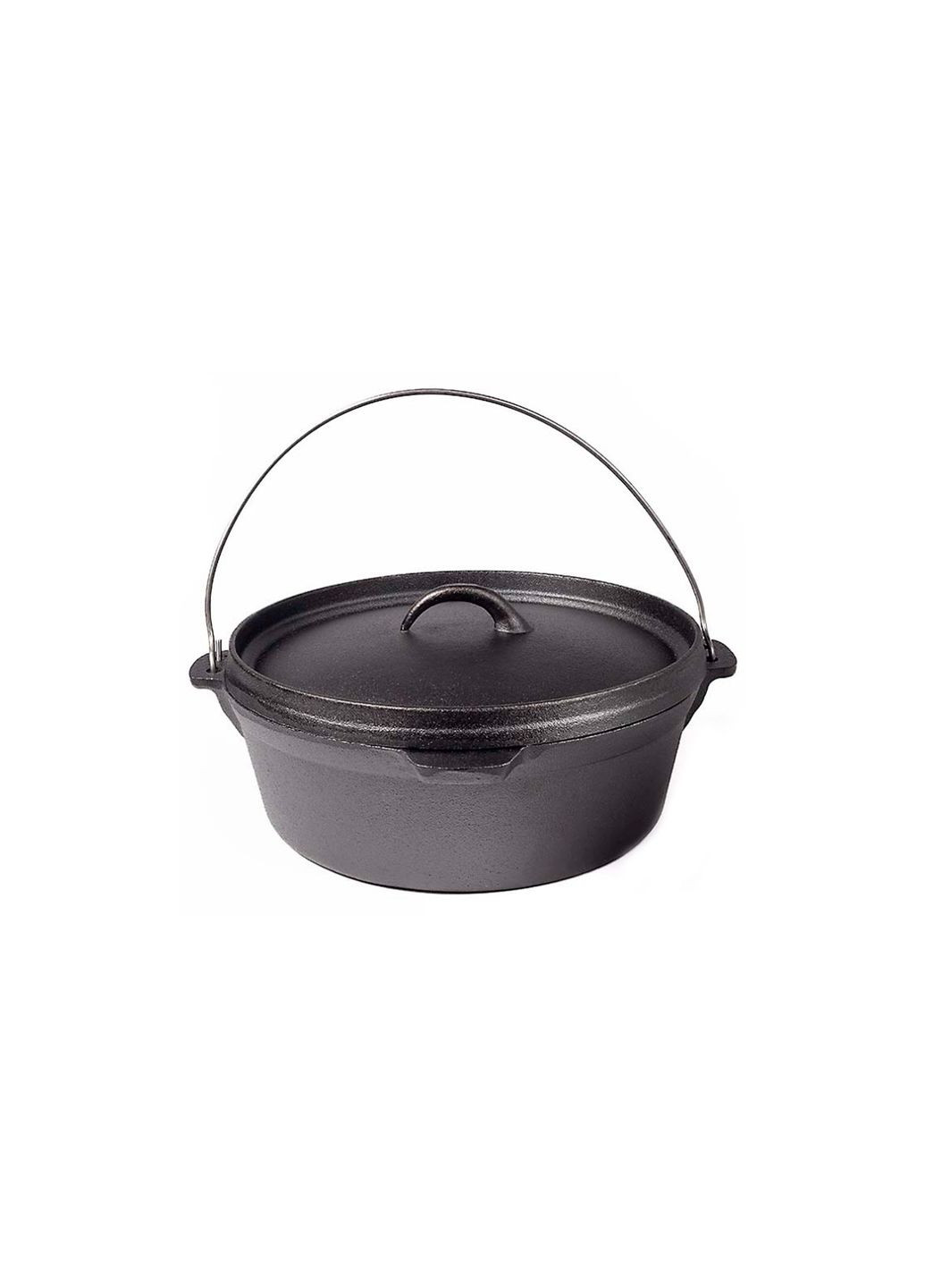 Казан чугунный 35смx 12л с литой крышкой (КС12) Biol (349819210)