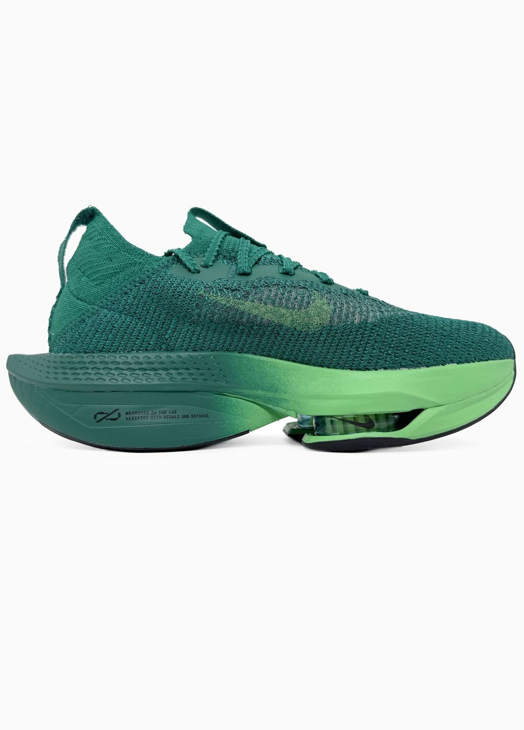 Зелені Осінні кросівки чоловічі і жіночі nike air zoom alphafly 2 green | найк еір зум альфафлай 2 зелені No Brand