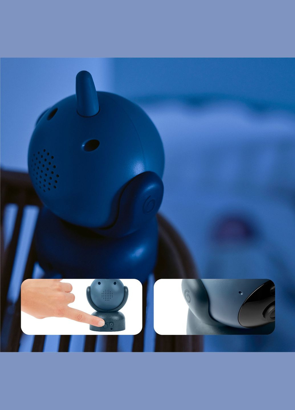 Додаткова камера до відеоняні YOO Master Plus 5 синя () Babymoov A014428 (328395589)