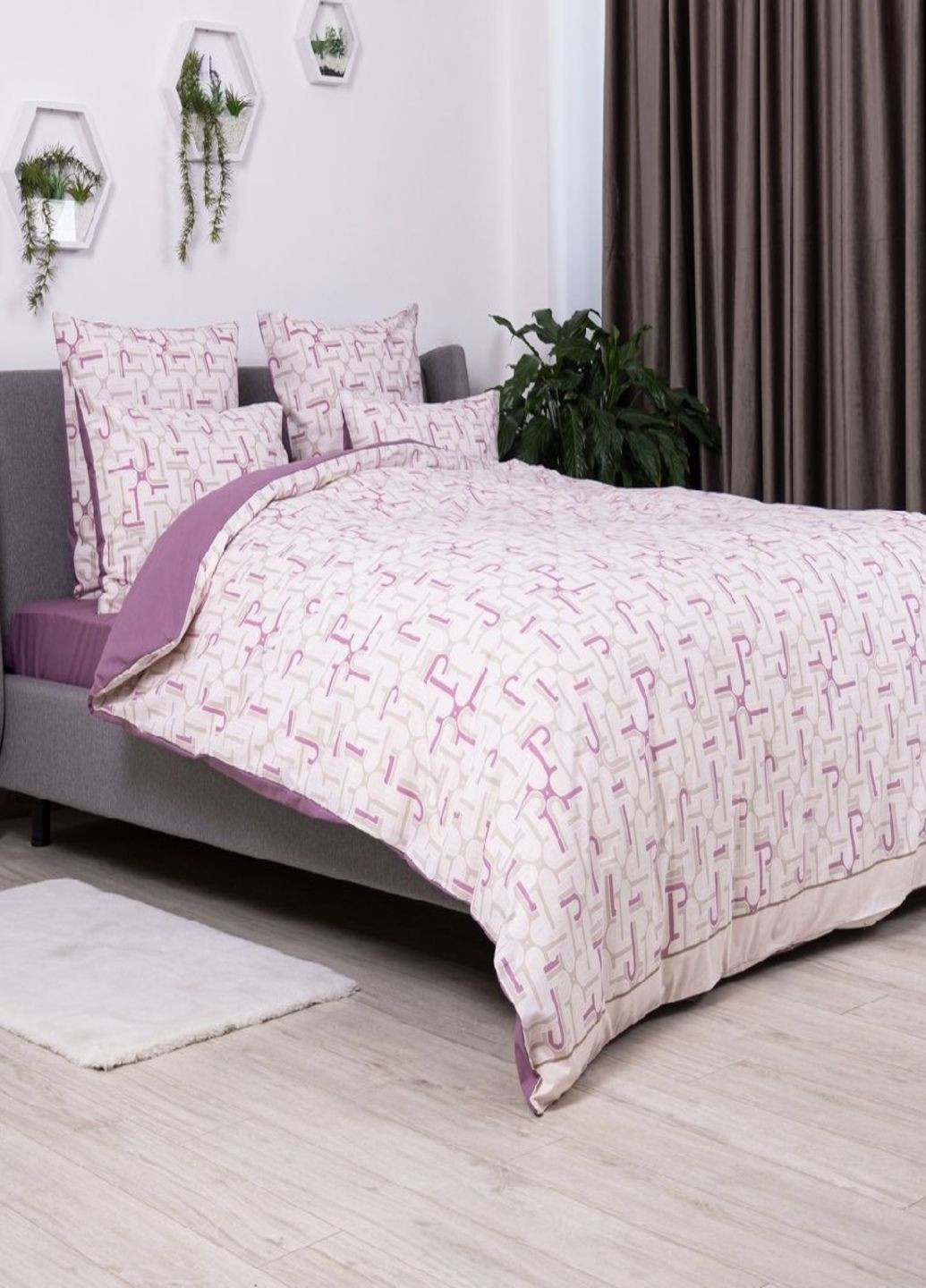 Комплект постельного белья евро. Постель евро хлопок. Наволочки 50х70. ТЕП Постільна білизна (346268545)