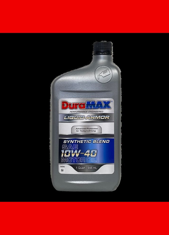 Моторна олива Synthetic Blend 10W40, 0,946 л. Duramax (317872910)