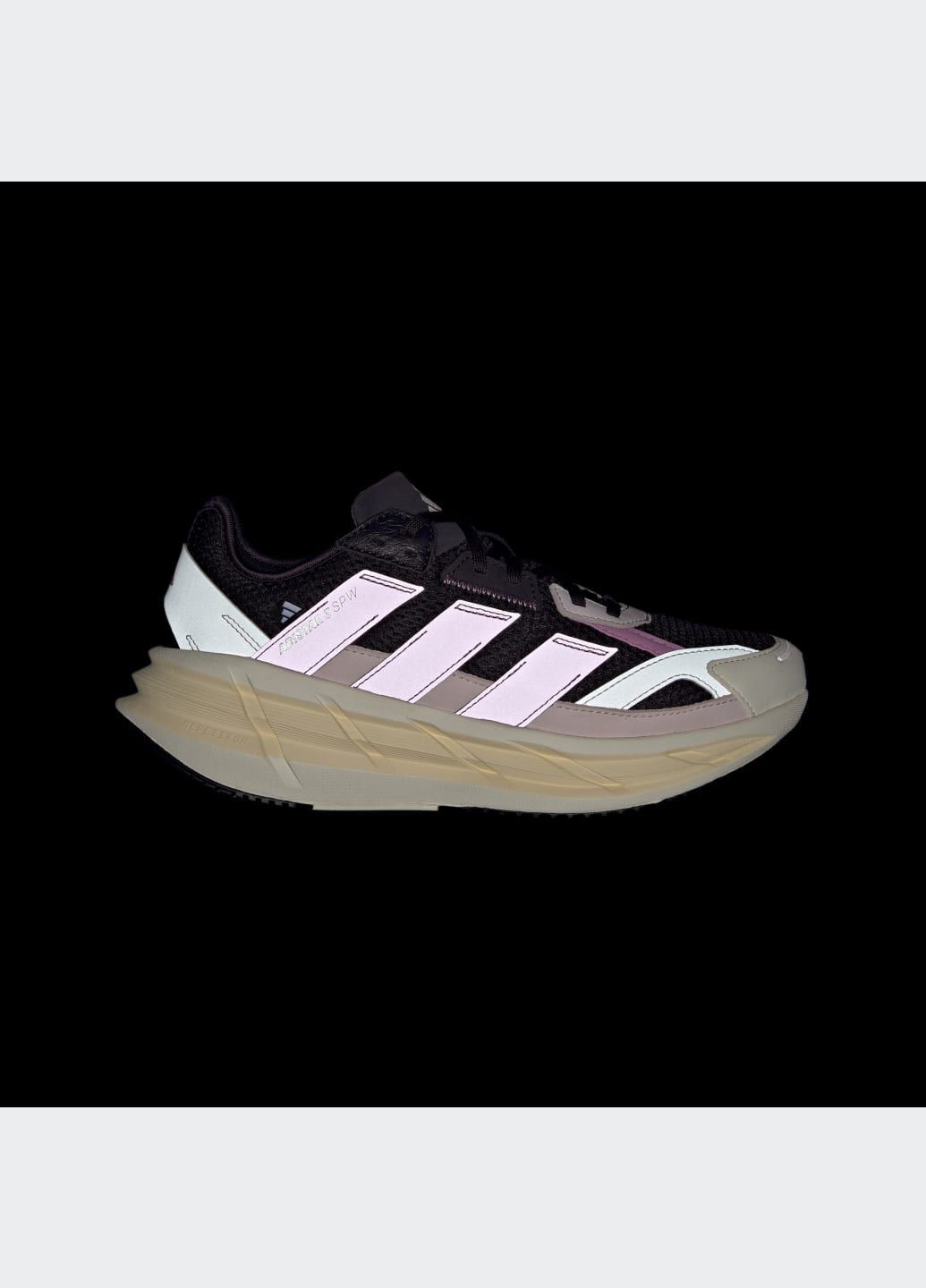 Кроссовки Adistar 3 Sportswear adidas фиолетовые всесезоны (342394699)