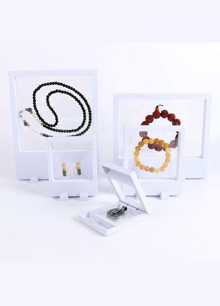 Рамка для предметов и фотографий 18 см белая (AH0033_7) No Brand (316087284)