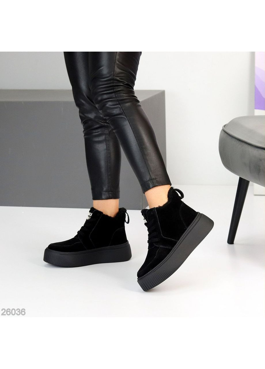 Зимние зимние ботинки stilla No Brand из натуральной замши