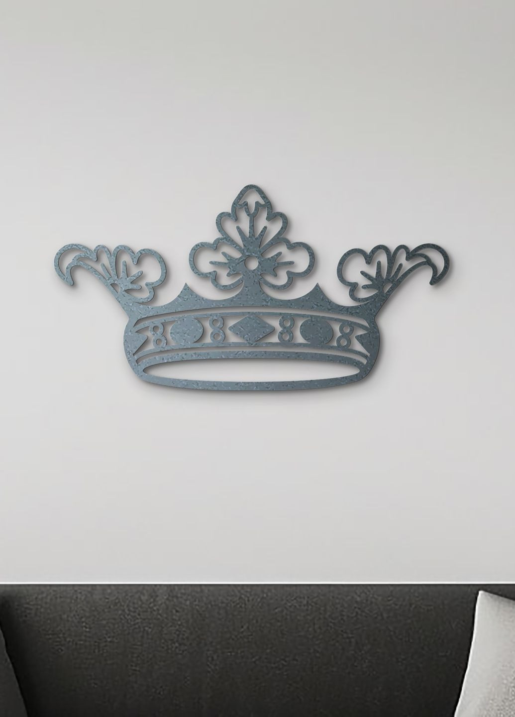 Сучасна картина на стіну, декор для кімнати "Корона королеви", оригінальний подарунок 30х15 см Woodyard (292112780)