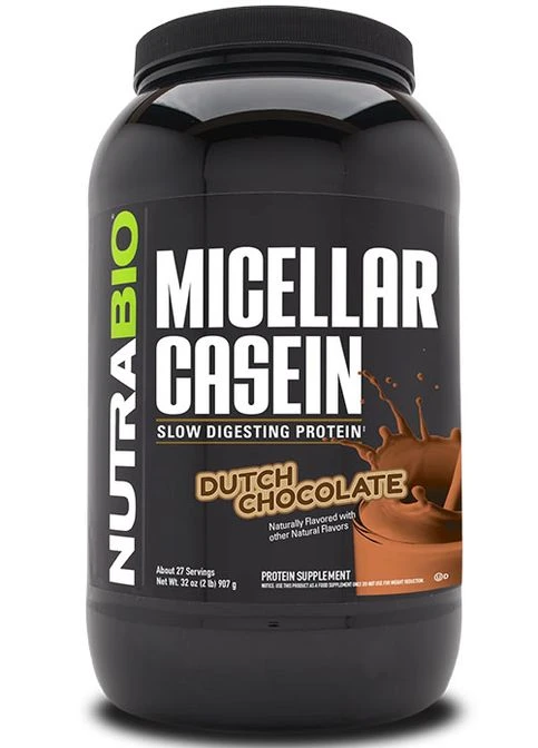 Micellar Casein 907 g /27 servings/ Dutch Chocolate NutraBio (379869629)