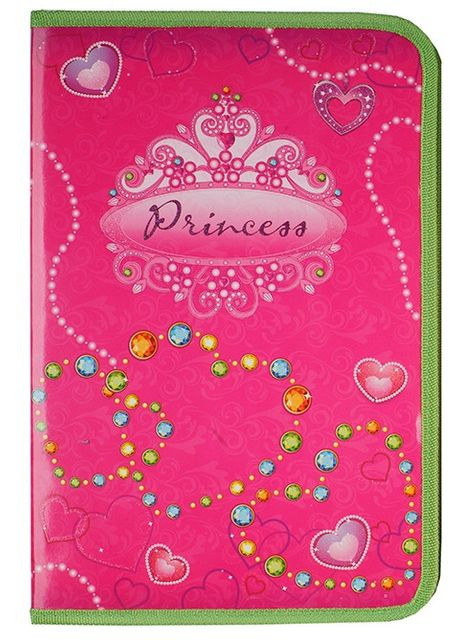Папка для работы А4 на резинке / Princess Коленкор (342415790)