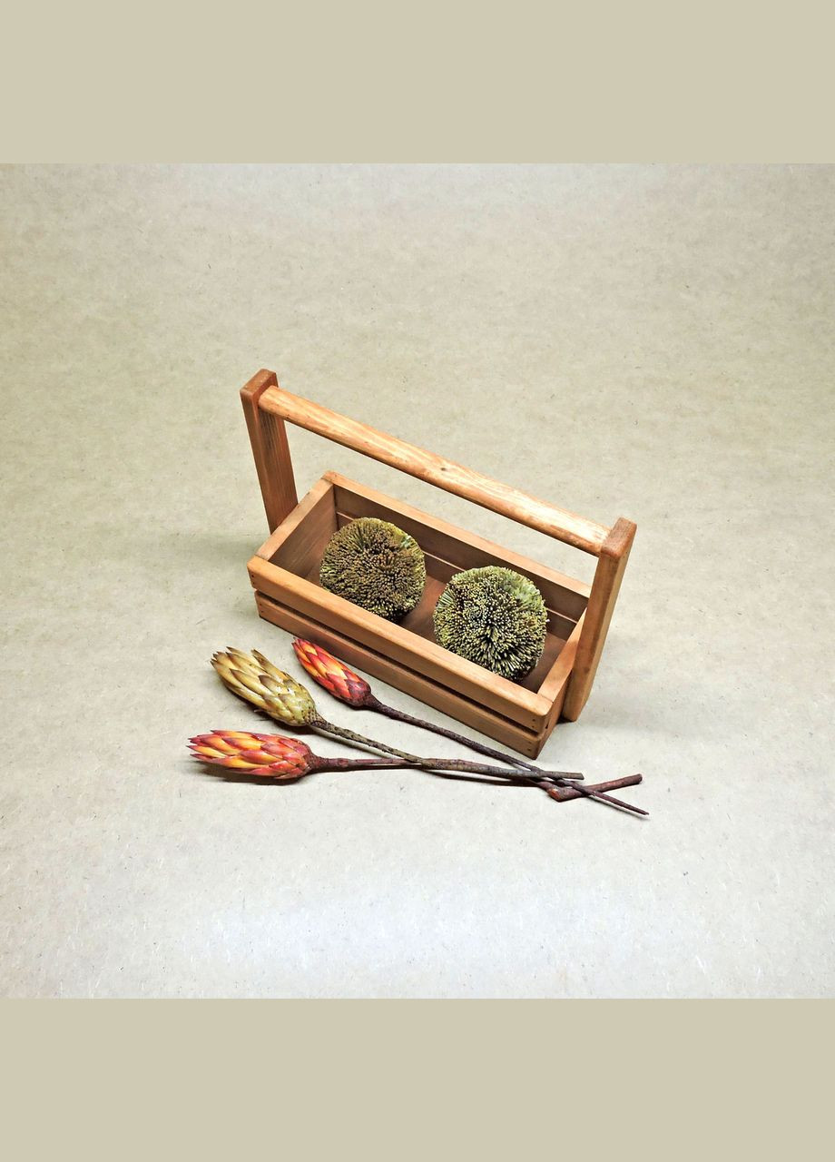 Подарочная корзинка из дерева Карнаби шафран (ПДК-000204) No Brand (328911060)